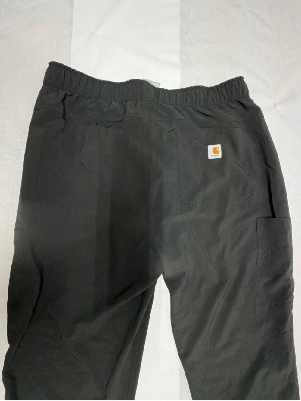Carhartt Women's Black Elastic Waist Scrub Pants Sz: Large - Picture 6 of 7